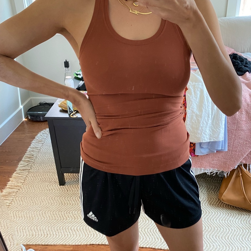Lululemon tank - burnt orange